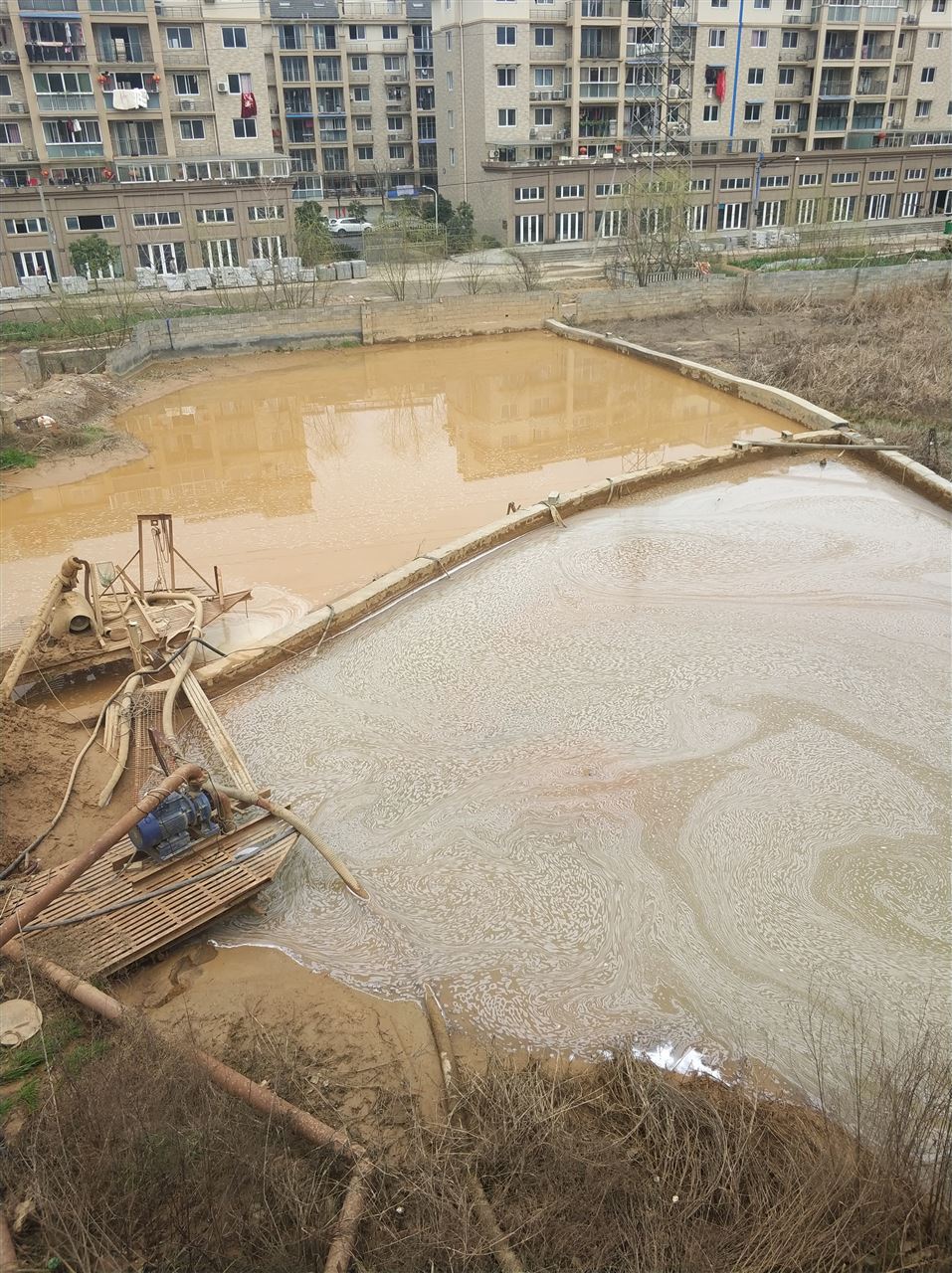 茶山镇沉淀池淤泥清理-厂区废水池淤泥清淤